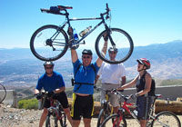 Reno mountain biking, Sierra Adventures, Peavine, Nevada, NV
