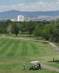 Reno golfing, Sierra Adventures, Nevada, NV